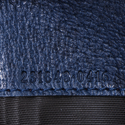 Gucci Leather Blondie Continental Wallet Royal Blue 5 of 7
