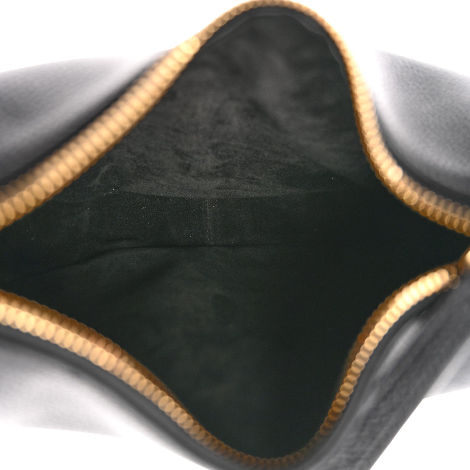 Celine Supple Grained Calfskin Teen Lulu Shoulder Bag Black 5 of 9