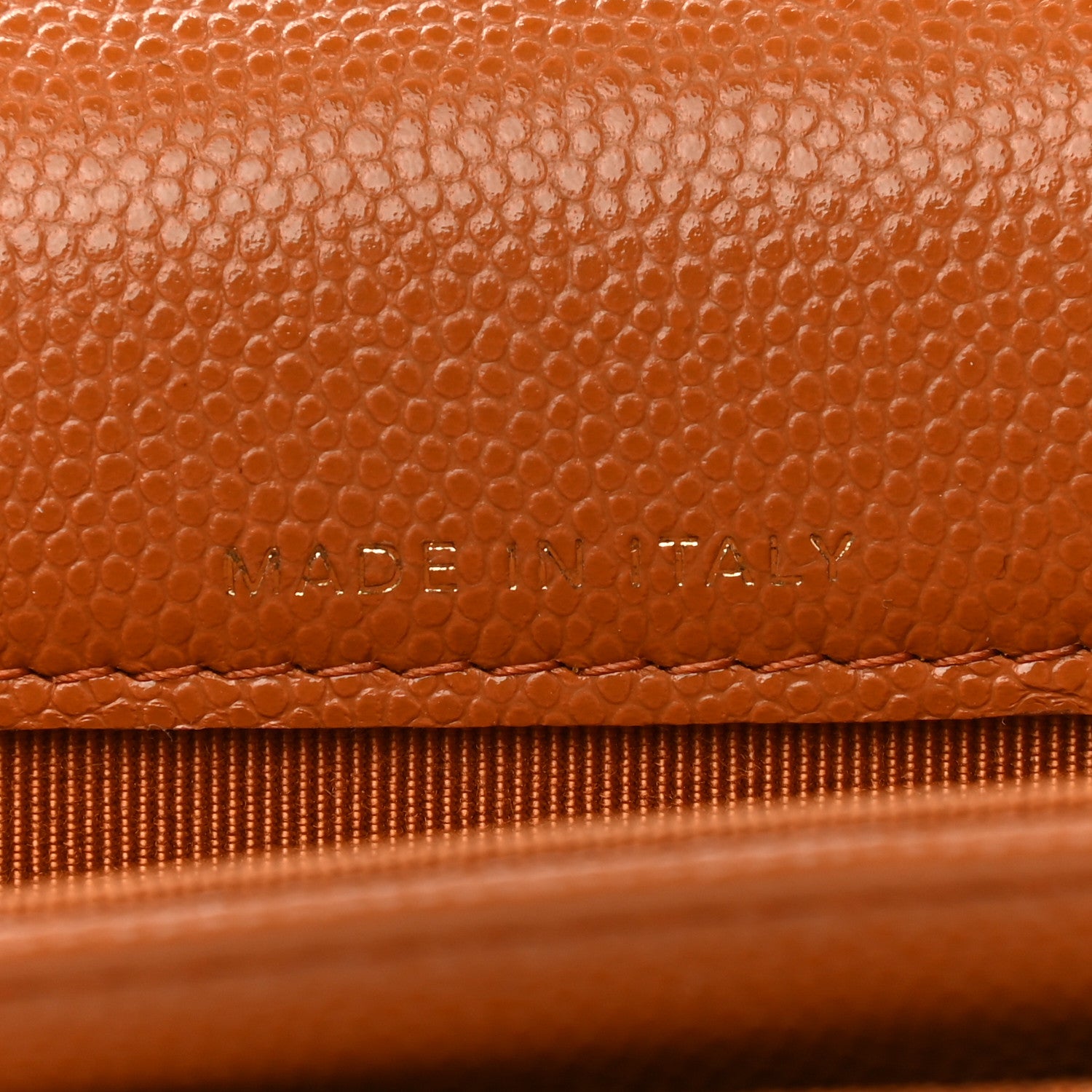 Chanel Caviar Quilted Flap Card Holder Wallet Light Brown 8 of 9