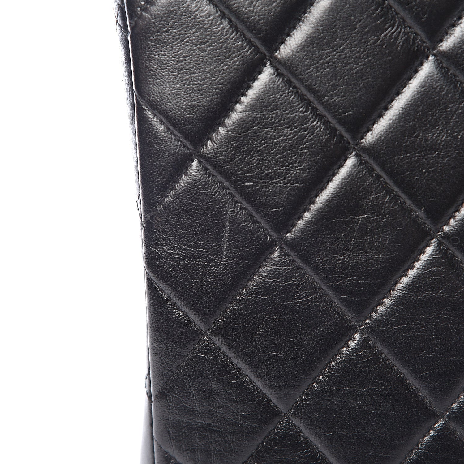 Chanel Lambskin Quilted Jumbo Single Flap Black 16 of 17