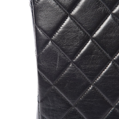 Chanel Lambskin Quilted Jumbo Single Flap Black 16 of 17