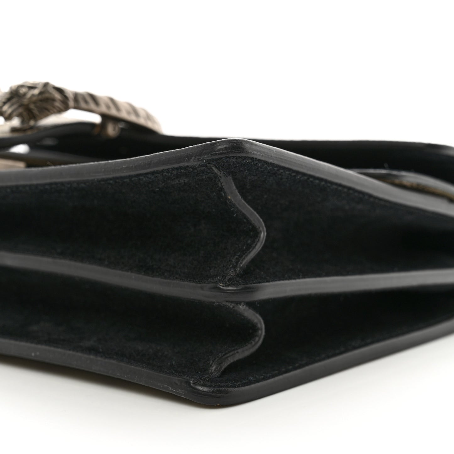 GG Supreme Monogram Small Dionysus Shoulder Bag Black