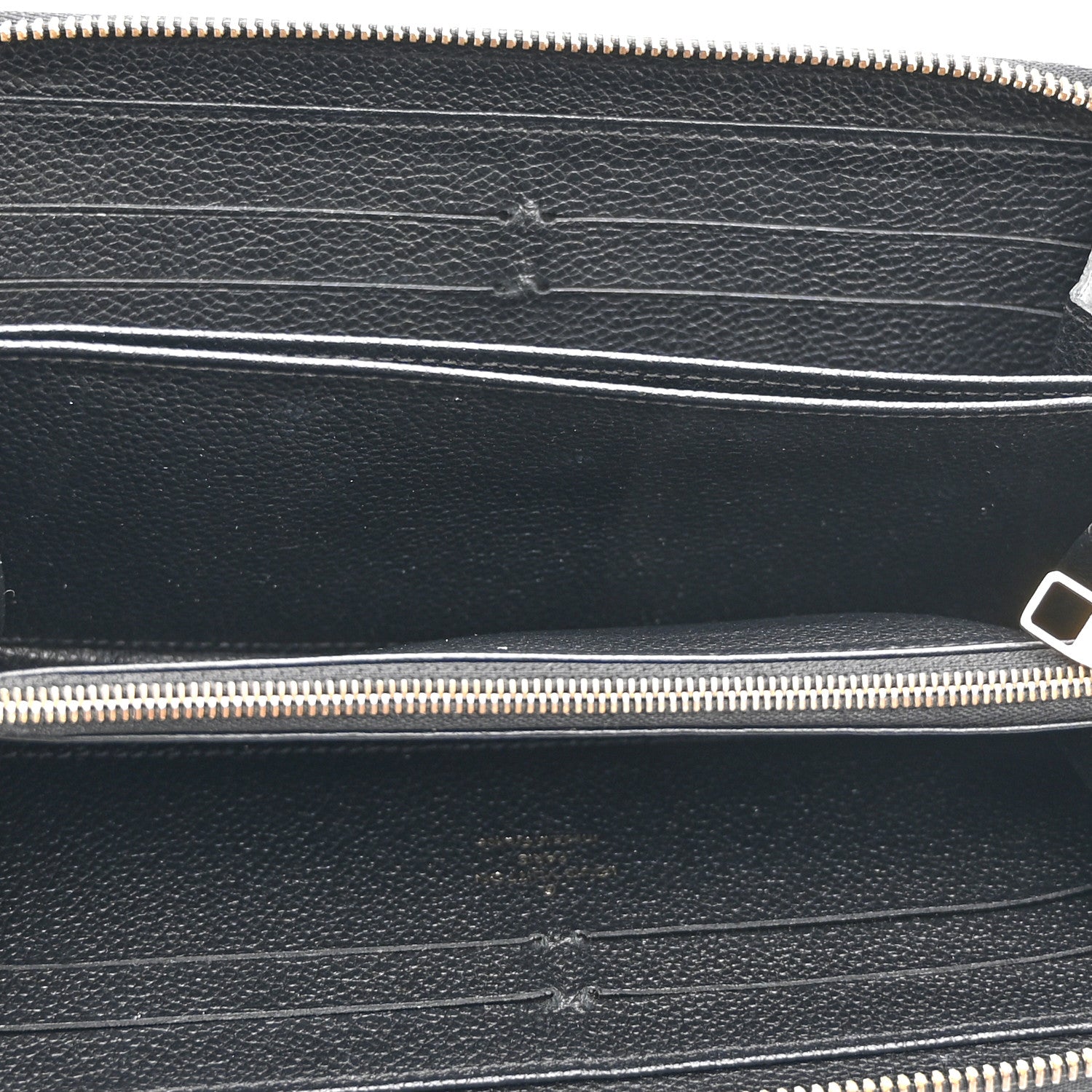 Louis Vuitton Empreinte Zippy Wallet Black 5 of 9