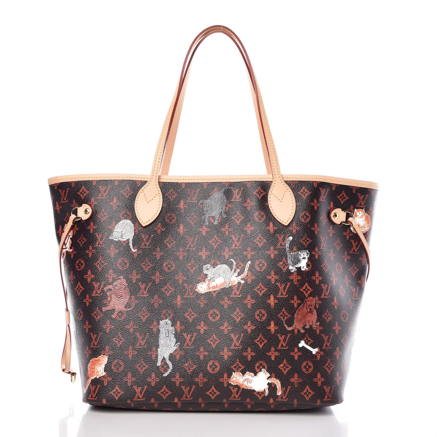 Catogram Neverfull MM Marron