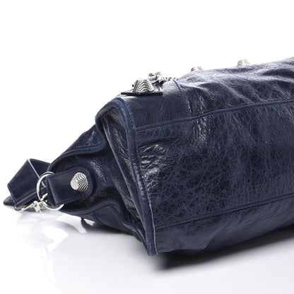 Balenciaga Agneau Giant 21 Silver Hardware City Marine 6 of 10