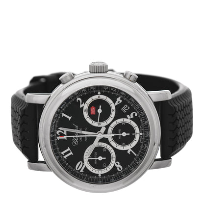 Chopard Stainless Steel Rubber 39mm Mille Miglia Chronograph Automatic Watch Black 2 of 6