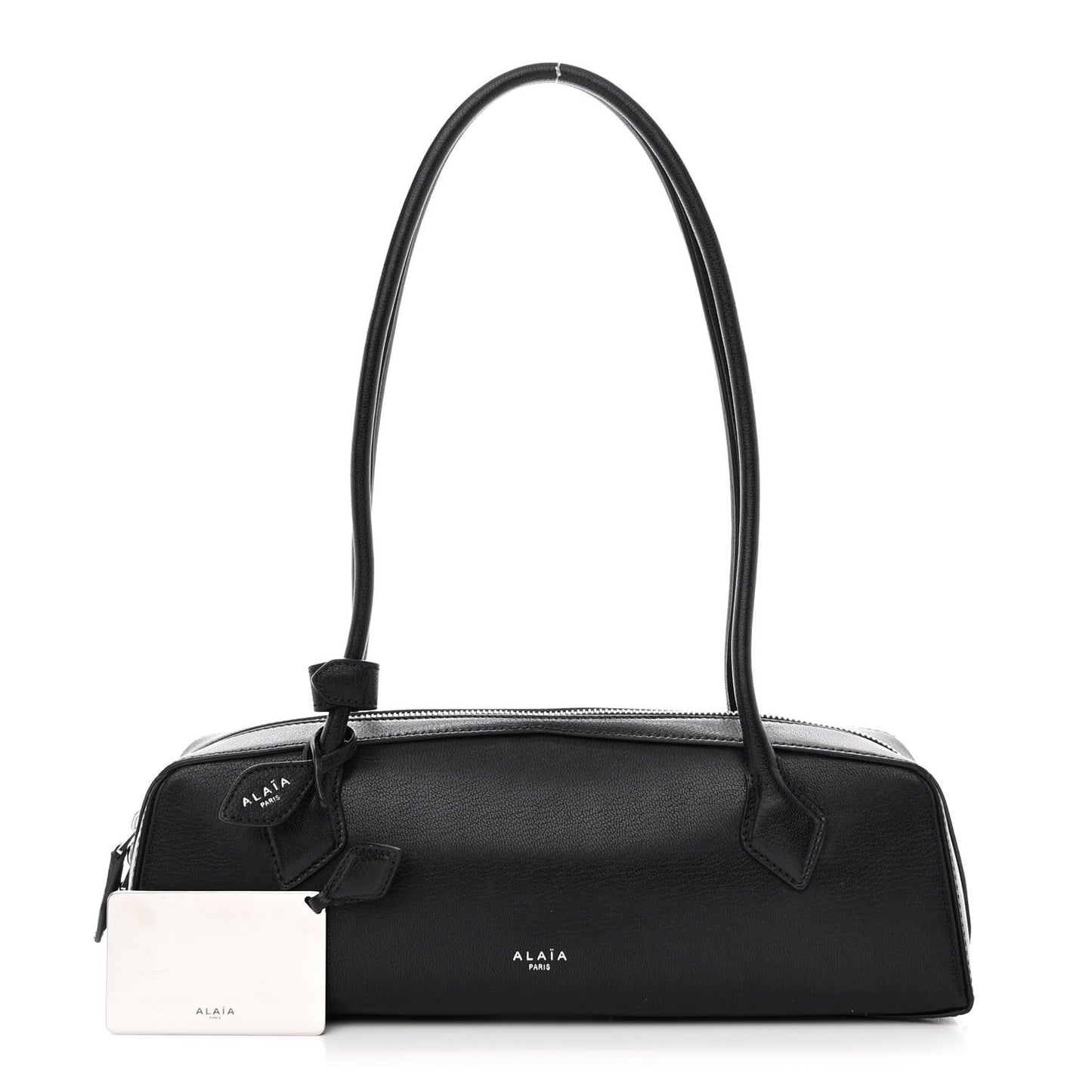 Goatskin Medium Le Teckel Bag Black