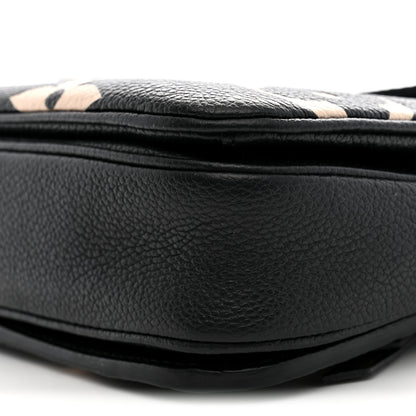 Louis Vuitton Empreinte Monogram Giant Pochette Metis Black Beige 9 of 13