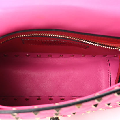 Valentino Garavani Nappa Medium Rockstud Spike Shoulder Bag Pink Orchid 5 of 9