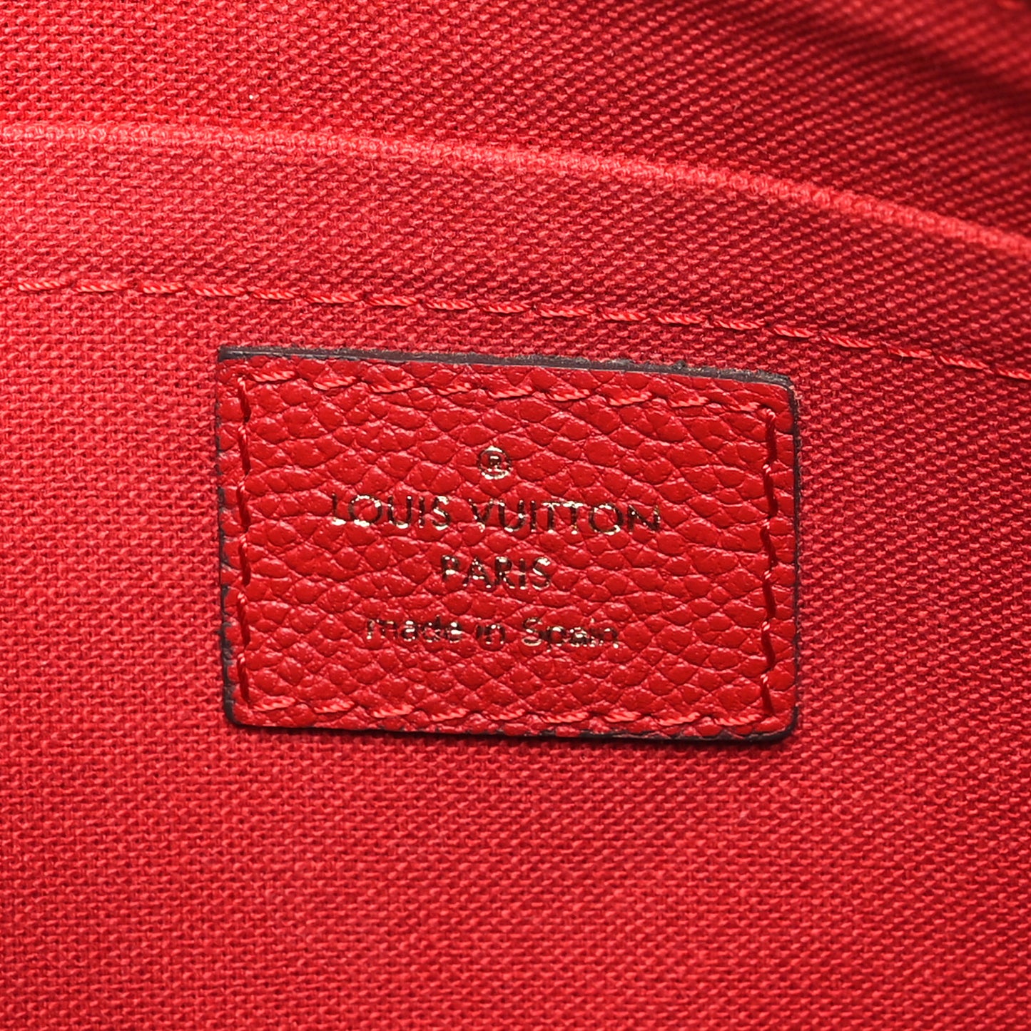 Monogram Pallas Clutch Cherry