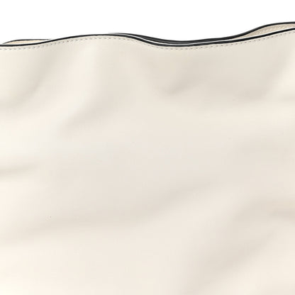 Loewe Calfskin Mini Flamenco Knot Clutch Soft White 7 of 9