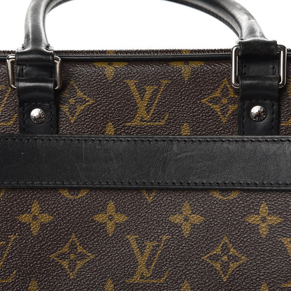Louis Vuitton Monogram Macassar Porte-Documents Voyage GM 8 of 13