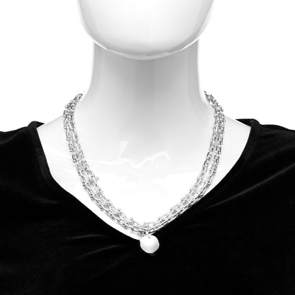 Tiffany Sterling Silver HardWear Wrap Necklace 2 of 6