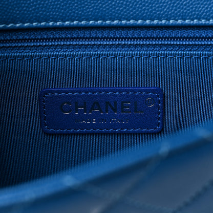 Chanel Caviar Quilted My Everything Small Flap Blue 6 of 9