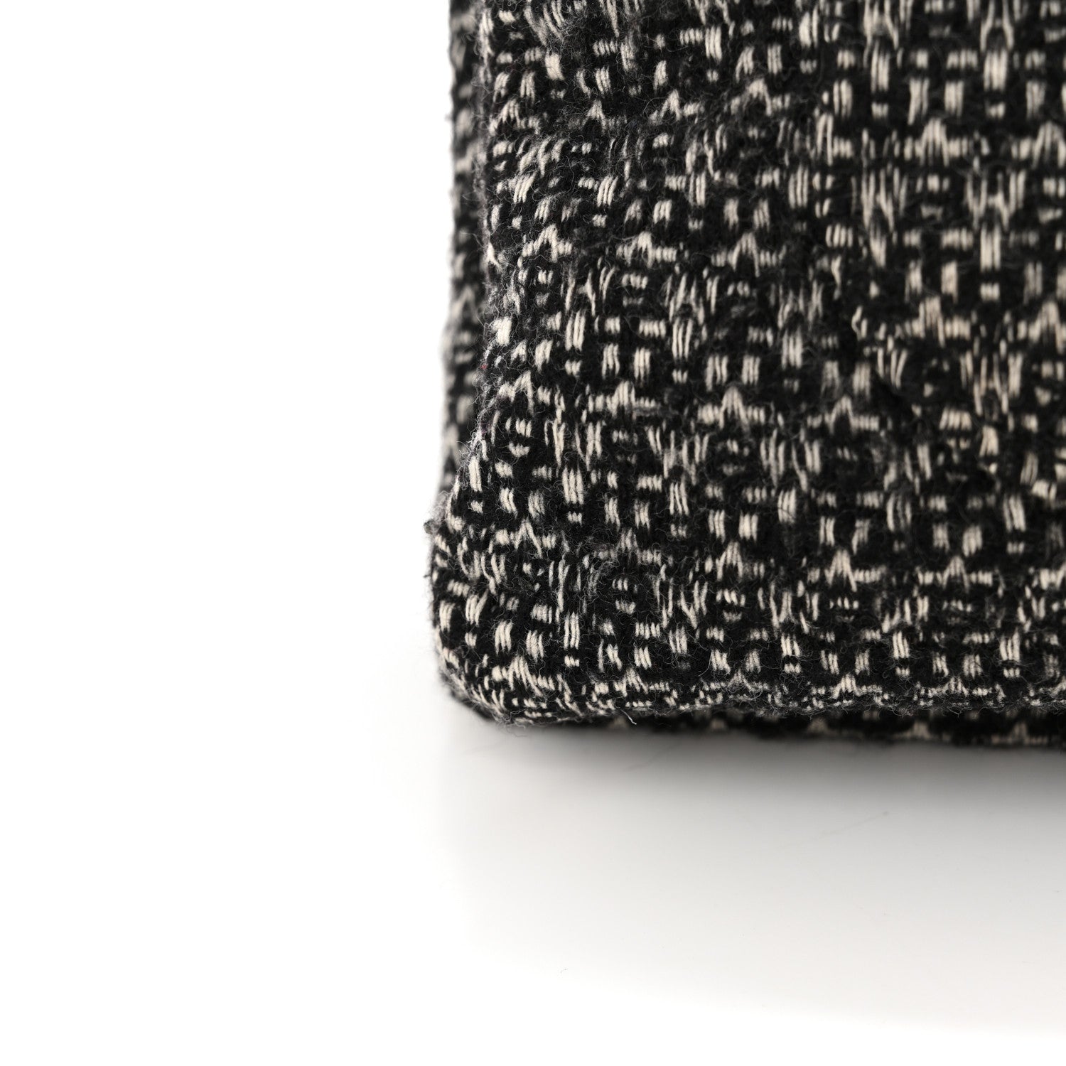 Chanel Sequin Tweed Icons Large Accordion 3 Flap Black 13 of 13