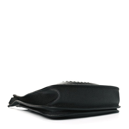 Hermes Taurillon Clemence Evelyne III PM Black 4 of 8