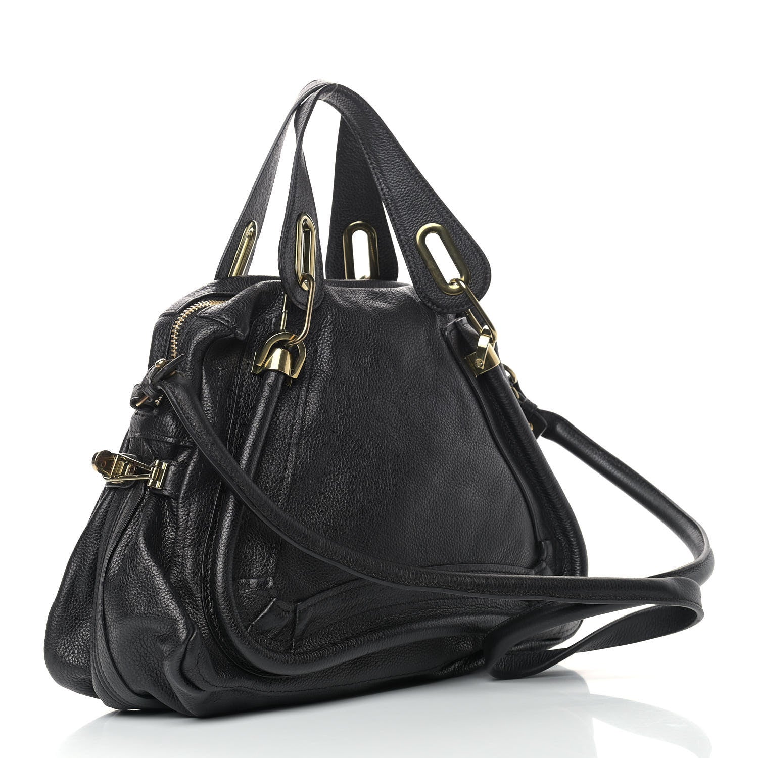 Chloe Calfskin Medium Paraty Black 3 of 9