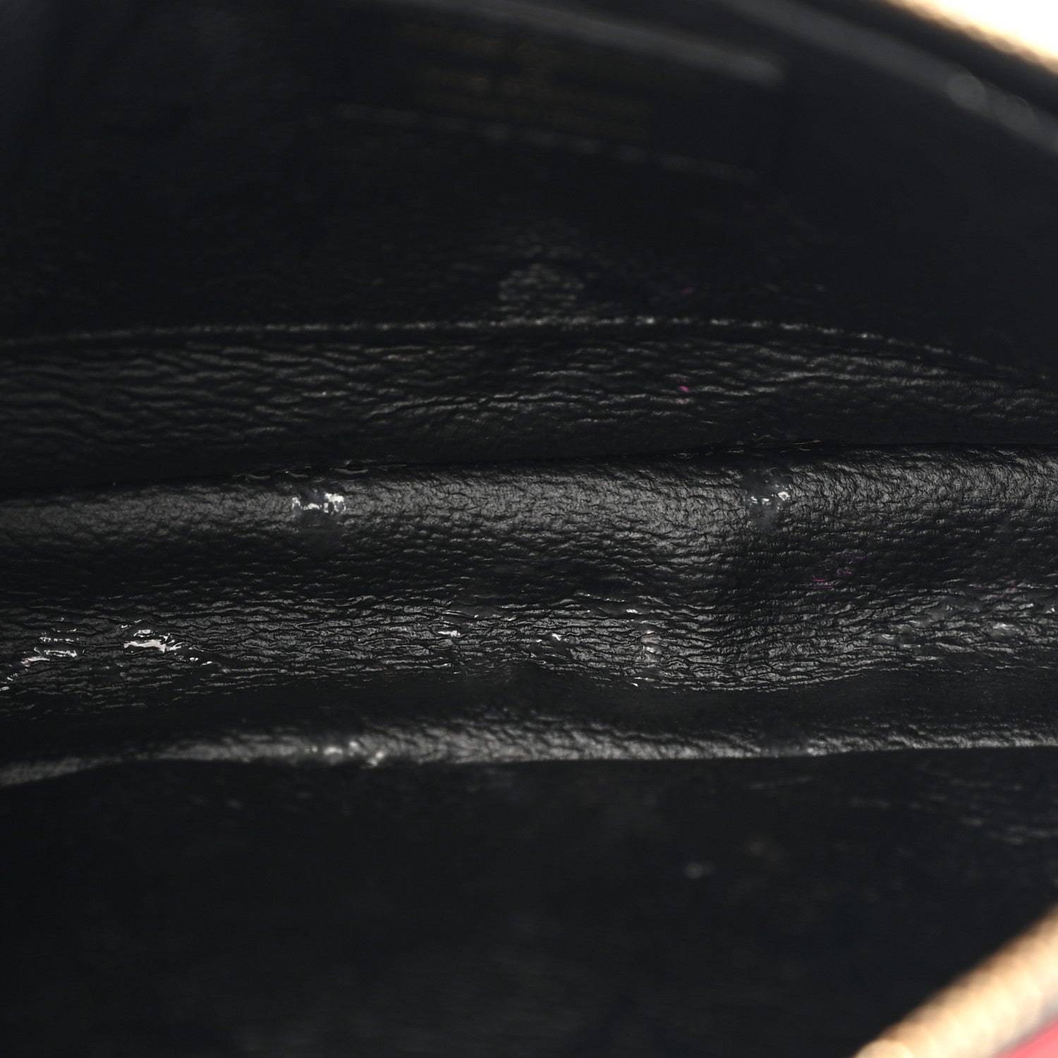 Louis Vuitton X UF Tufted Monogram Pochette Accessories Black Red 5 of 12