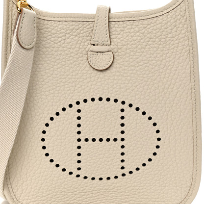 Hermes Taurillon Clemence Amazone Evelyne TPM Beton 7 of 10