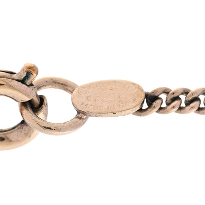 Chanel Crystal CC No.5 Necklace Gold Pink 5 of 5