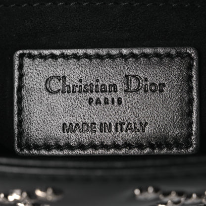 Christian Dior Lambskin Cannage Lucky Star Studded Mini Lady Dior Black Black 6 of 12