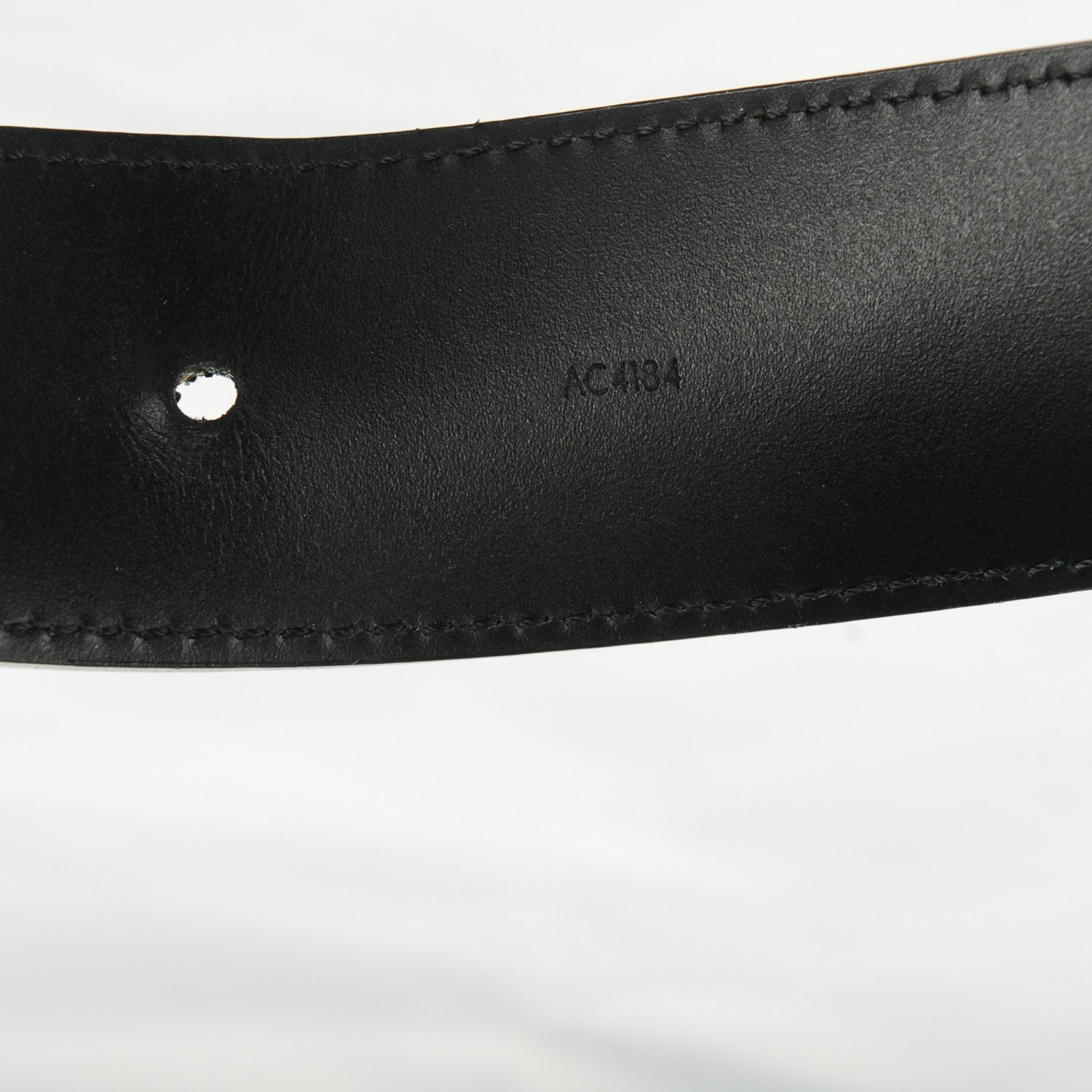 Louis Vuitton Damier Graphite 40mm LV Initiales Belt 95 38 7 of 7