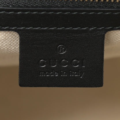 Gucci Monogram Vintage Web Medium Boston Black 6 of 13