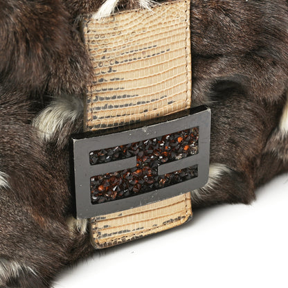 Fendi Rabbit Fur Mama Baguette Bag 16 of 17