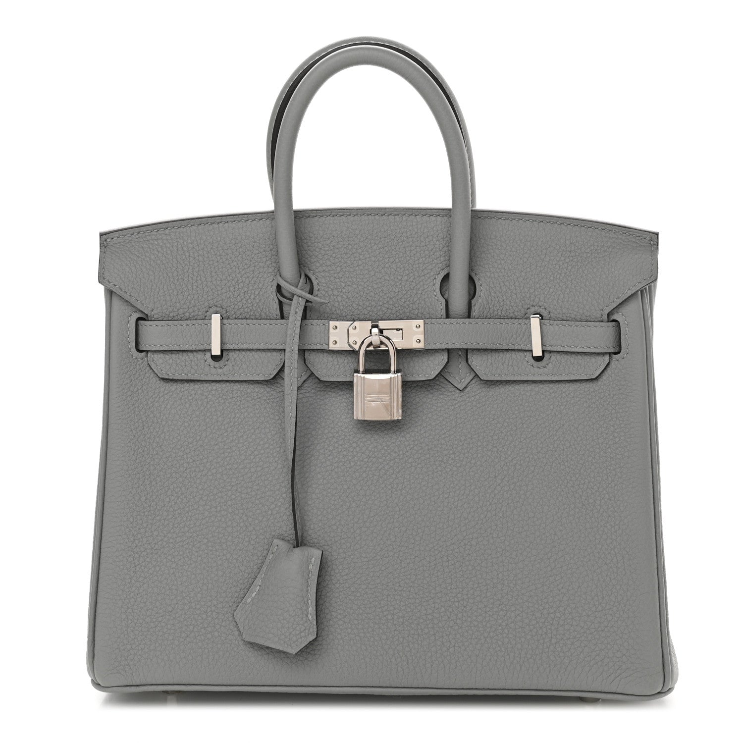 Hermes Togo Birkin 25 Gris Mouette 1 of 10