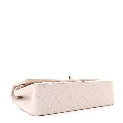 Chanel Lambskin Quilted Medium Double Flap Light Pink 4 of 13