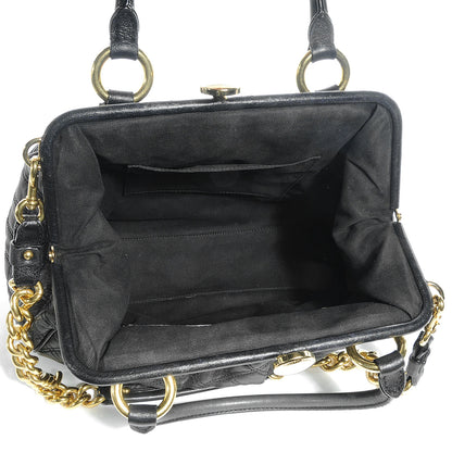 Marc Jacobs Quilted Leather Stam Black 18 of 21