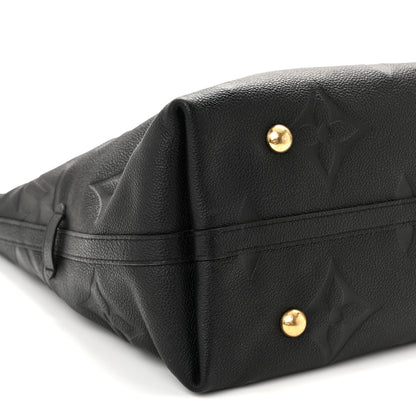 Louis Vuitton Empreinte Monogram Giant CarryAll MM Black 9 of 10