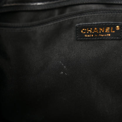 Chanel Caviar Quilted Sweet Classic Shopping Tote Black 11 of 13