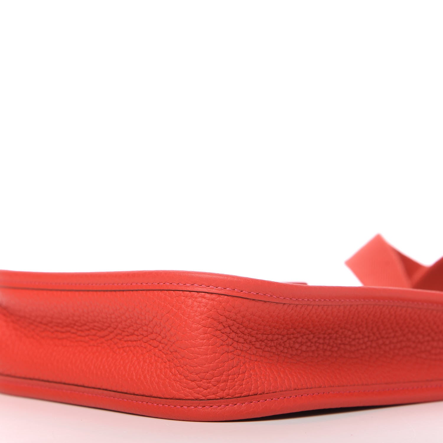 Hermes Taurillon Clemence Amazone Evelyne TPM Rouge Tomate 7 of 10