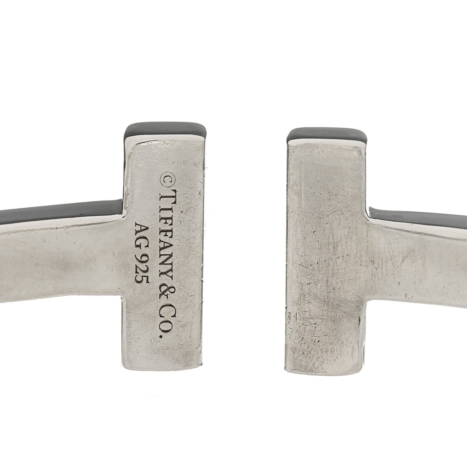 Tiffany Sterling Silver T Square Bracelet 3 of 3