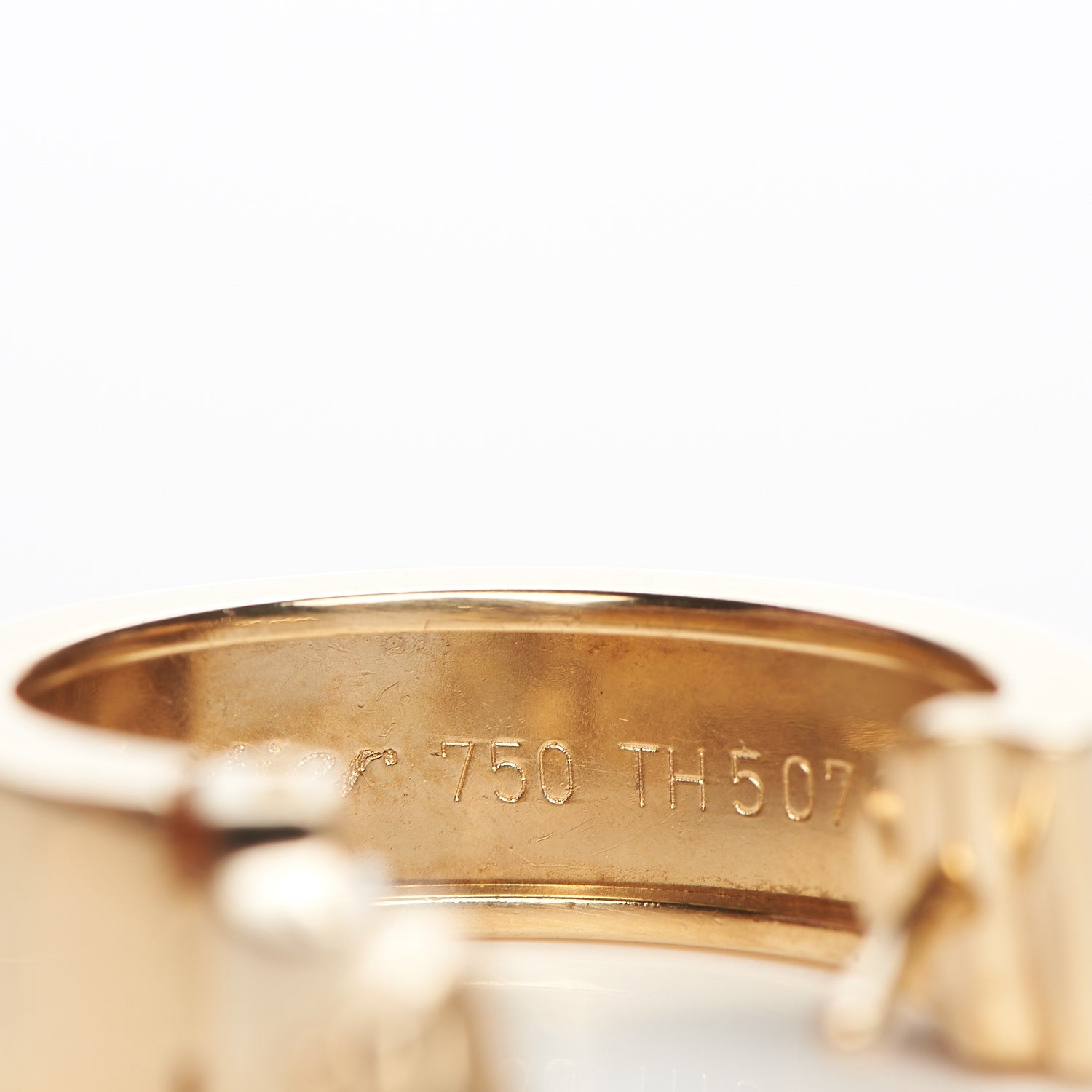 Cartier 18K Yellow Gold 5.5mm LOVE French Clip Hoop Earrings 6 of 8