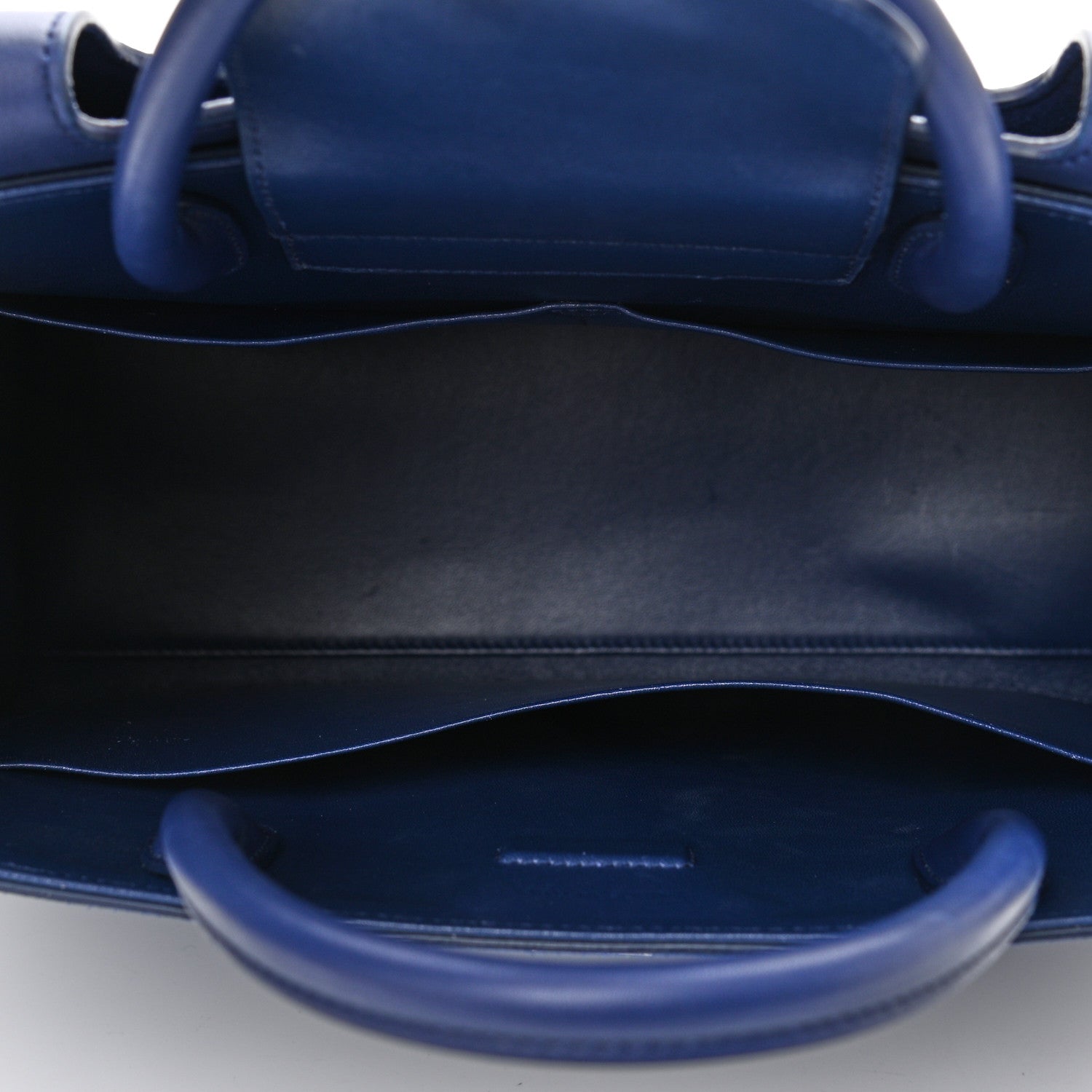 Christian Dior Suede Large Diorever Flap Navy 4 of 8