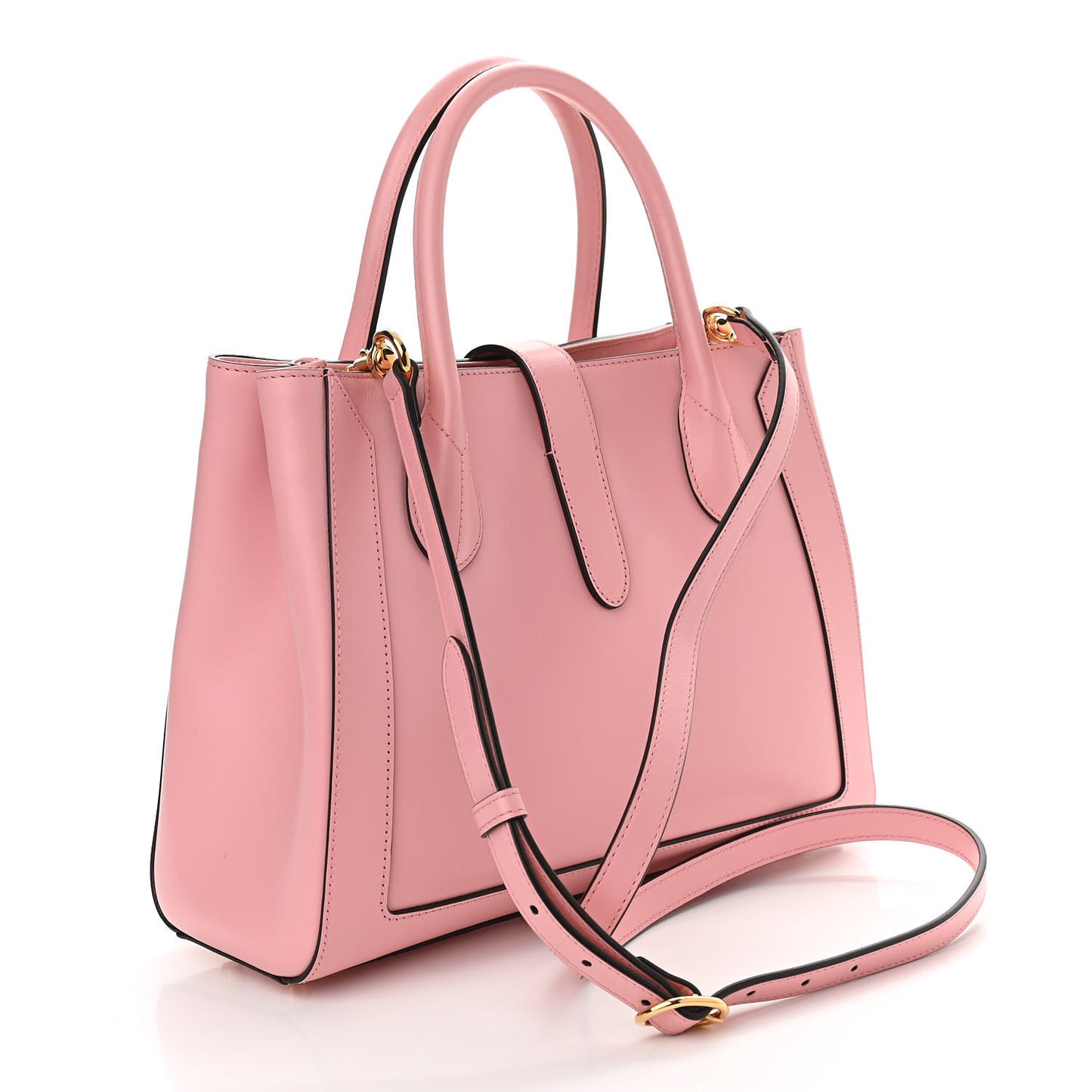 Boarded Plutone Calfskin Medium Jackie 1961 Tote Wild Rose