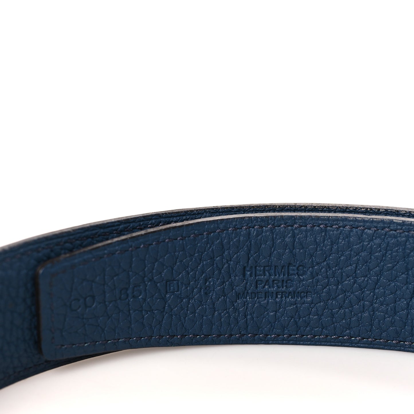Box Togo 32mm Au Carre H Belt 85 34 Black Bleu De Malte