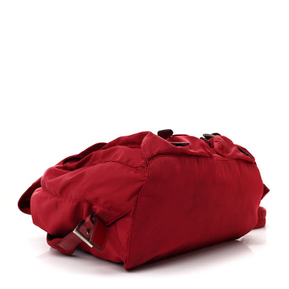 Prada Tessuto Nylon Vela Medium Backpack Cerise 4 of 21