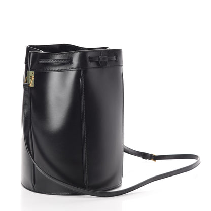 Saint Laurent Smooth Calfskin Medium Talitha Bucket Bag Black 3 of 9