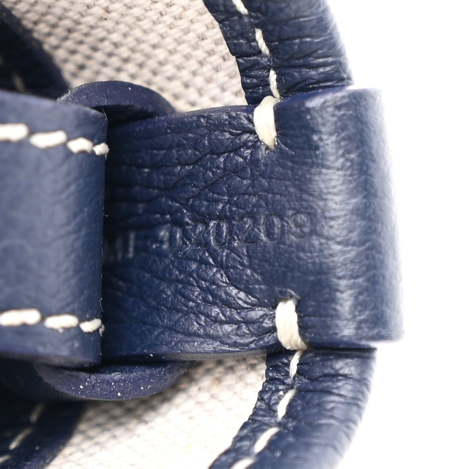 Goyard Goyardine Petit Flot Bucket Bag PM Navy 7 of 10