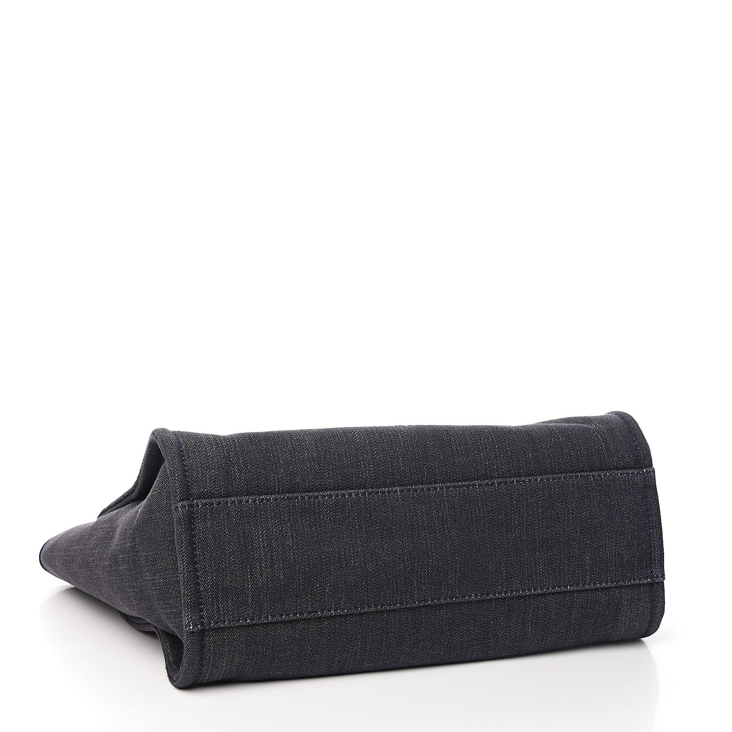 Denim Small Deauville Tote Dark Blue