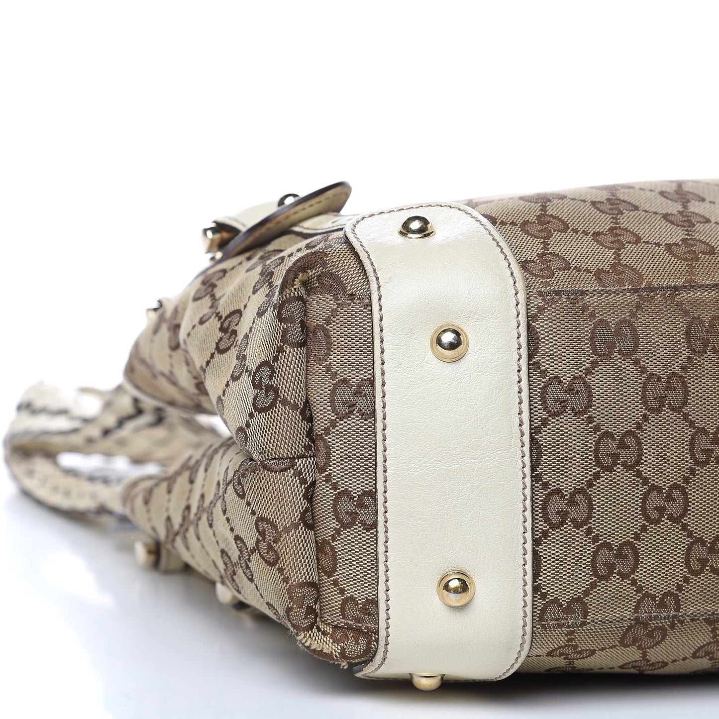 Monogram Small Pelham Shoulder Bag Off White