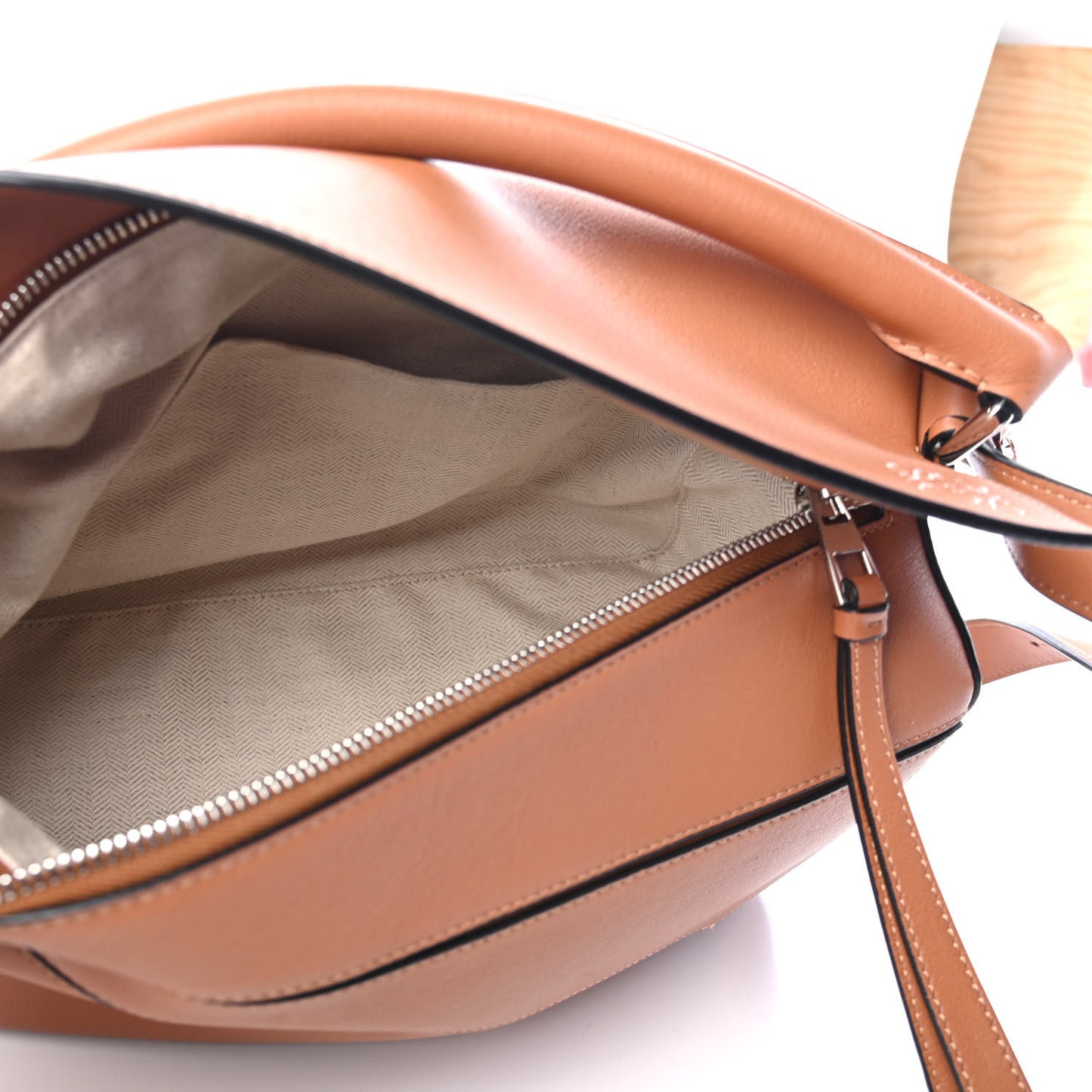 Calfskin Medium Puzzle Bag Tan