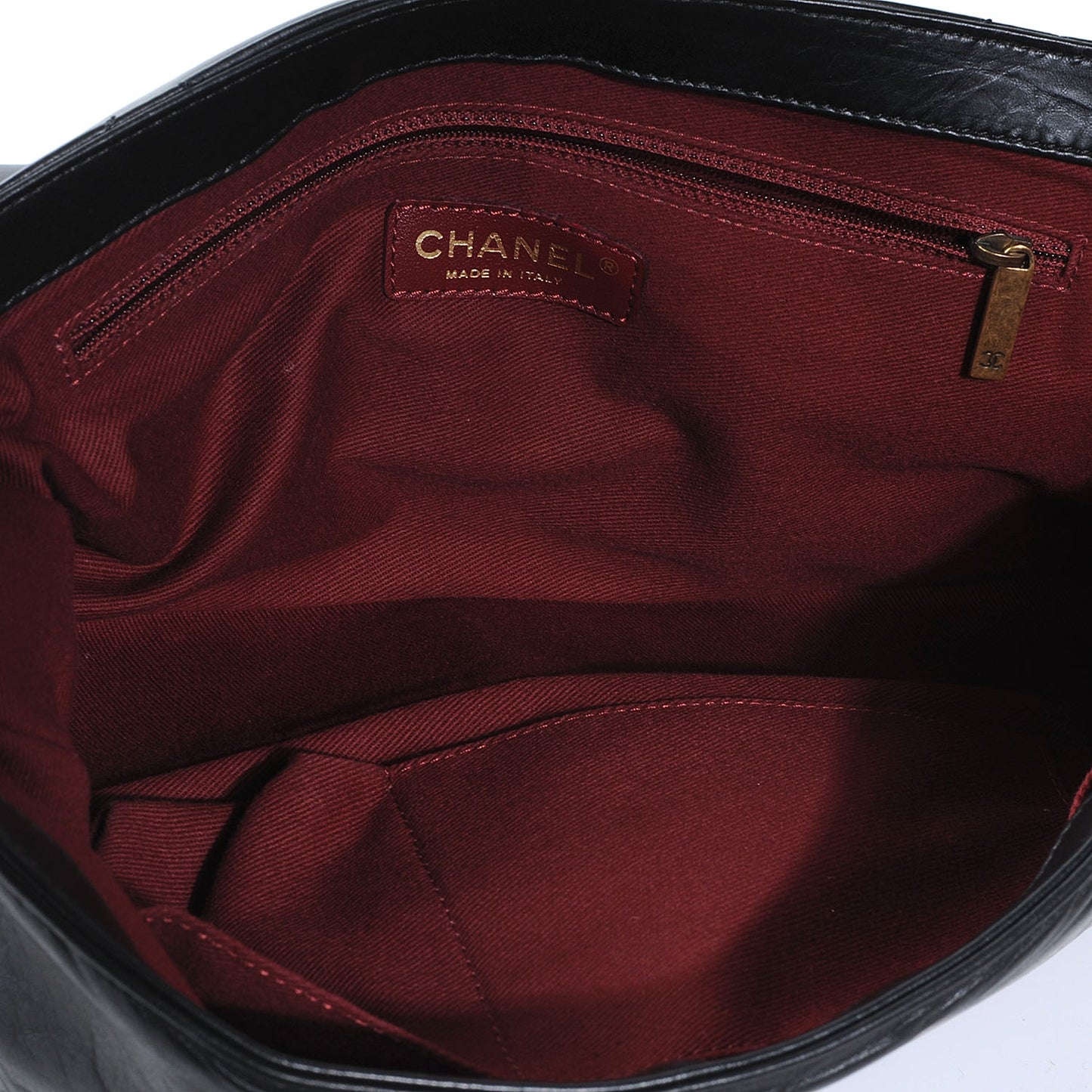 Quilted Medium Pondichery Flap Black