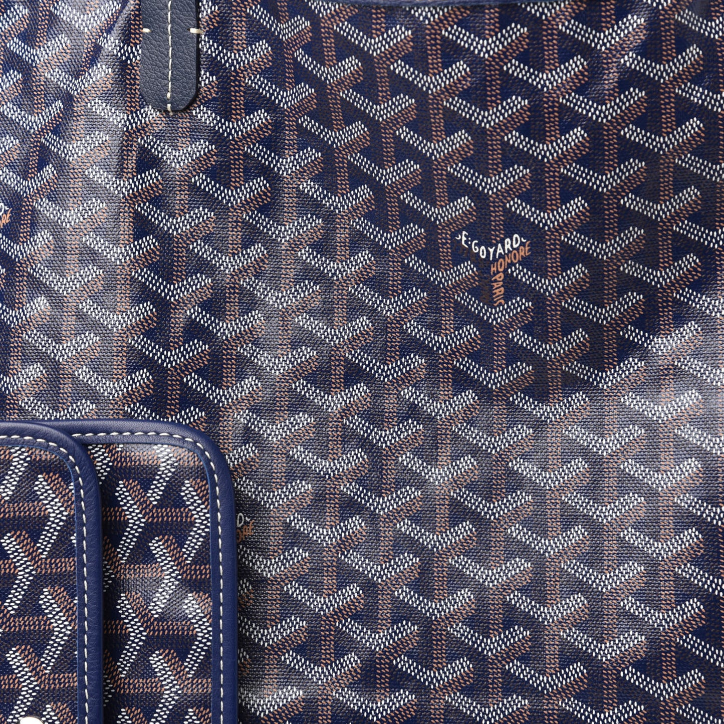 Goyardine Saint Louis GM Navy