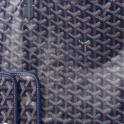 Goyard Goyardine Saint Louis GM Navy 8 of 10