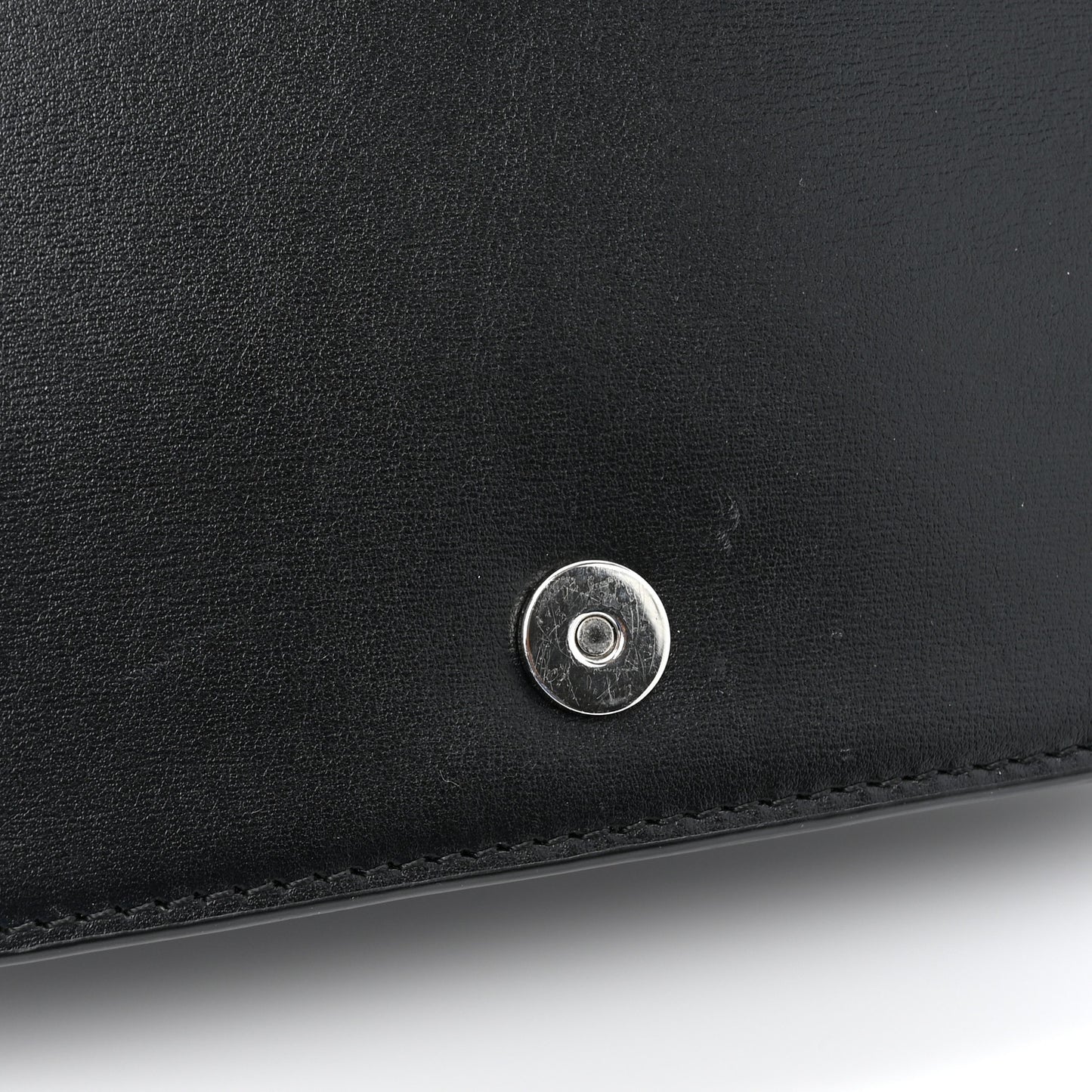 Lambskin Attica Chain Crossbody Bag Black