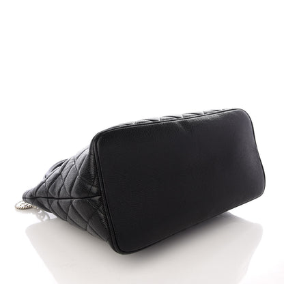 Chanel Caviar Quilted Medallion Tote Black 3 of 8